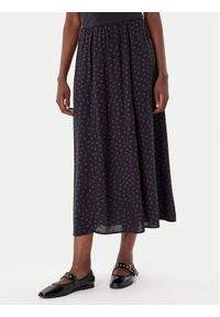 only - ONLY Spódnica maxi Nova 15357477 Czarny Regular Fit. Kolor: czarny. Materiał: wiskoza