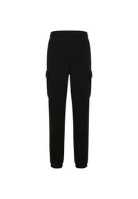 Spodnie dresowe Cargo Urban Classics Light Terry. Kolor: czarny. Materiał: dresówka. Sport: bieganie #1