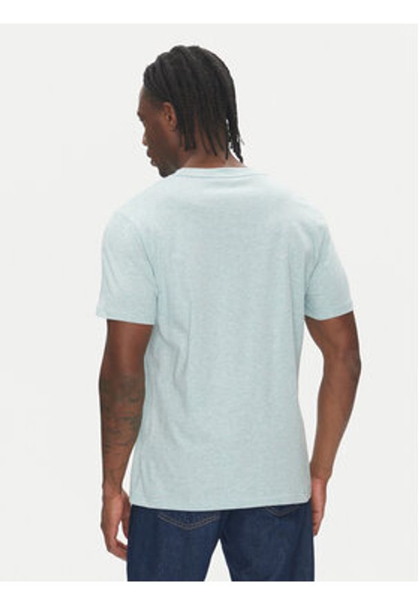 TOMMY HILFIGER - Tommy Hilfiger T-Shirt UM0UM03525 Zielony Regular Fit. Kolor: zielony. Materiał: bawełna