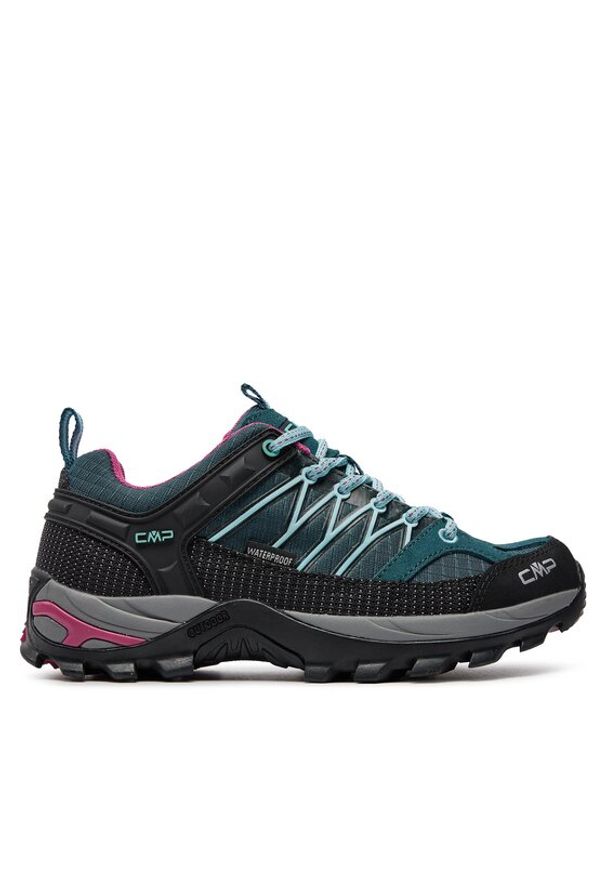 CMP Trekkingi Rigel Low Wmn Trekking Shoes Wp 3Q54456 Niebieski. Kolor: niebieski. Materiał: materiał