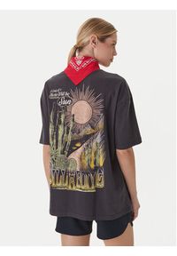 Billabong T-Shirt Sun Chasing EBJZT00581 Czarny Loose Fit. Kolor: czarny. Materiał: bawełna #2