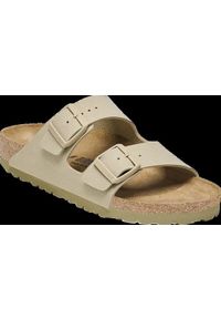 Birkenstock - Klapki damskie BIRKENSTOCK ARIZONA BF FADED KHAKI. Kolor: zielony #6