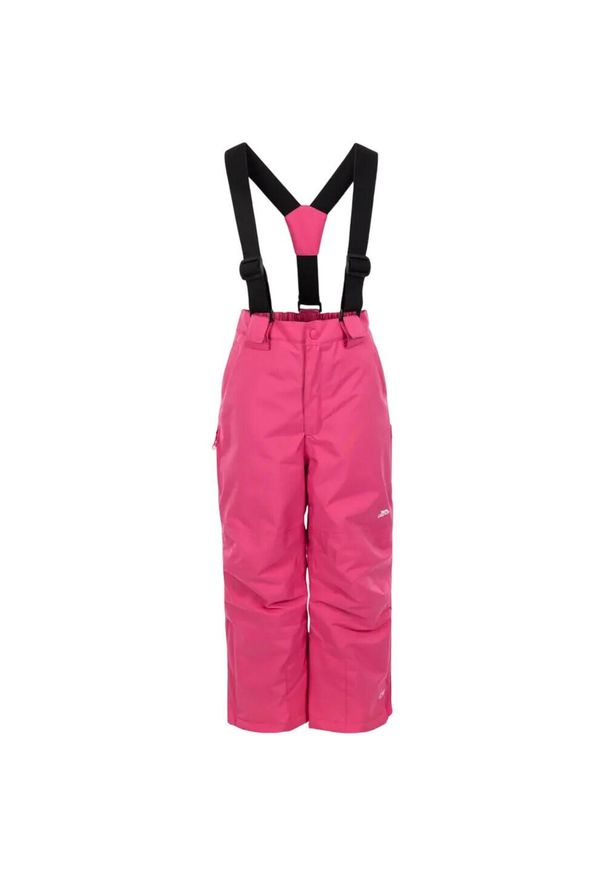 TRESPASS - Spodnie Narciarskie Rumi Dla Dzieci. Kolor: różowy. Sezon: zima. Sport: narciarstwo