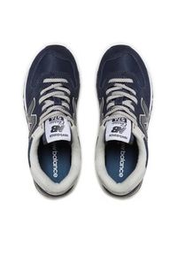 New Balance Sneakersy WL574EVN Granatowy. Kolor: niebieski. Materiał: zamsz, skóra. Model: New Balance 574 #7