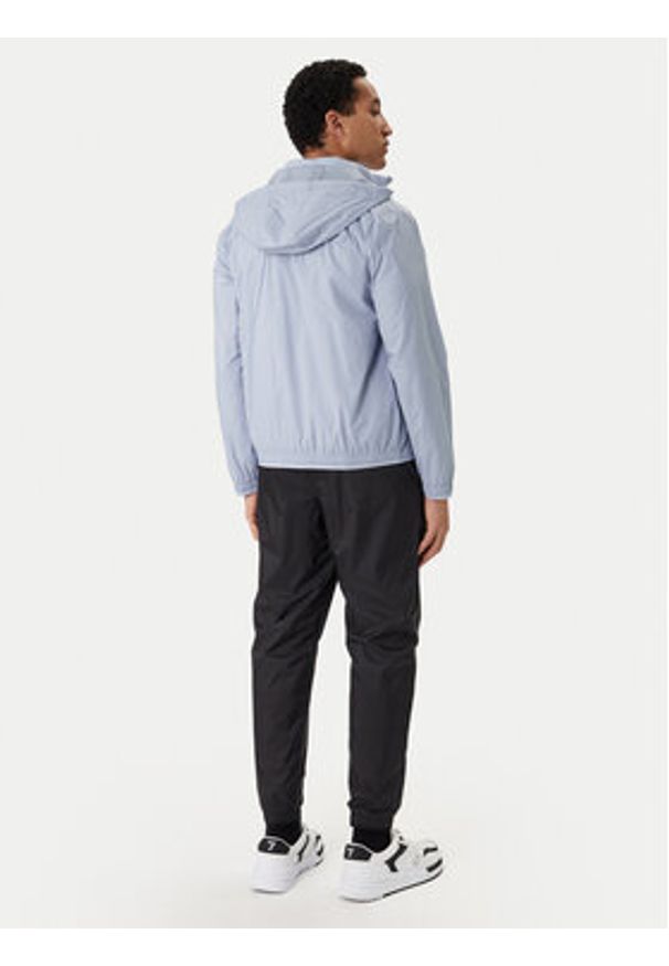 EA7 Emporio Armani Dres 7M001383 AF21521 M9054 Błękitny Regular Fit. Kolor: niebieski. Materiał: syntetyk