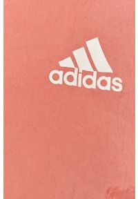 adidas Performance - Dres. Kolor: różowy. Materiał: dresówka. Wzór: aplikacja #8