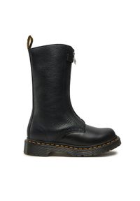 Dr. Martens Glany 1B99 Front Zip 32053001 Czarny. Kolor: czarny. Materiał: skóra #1