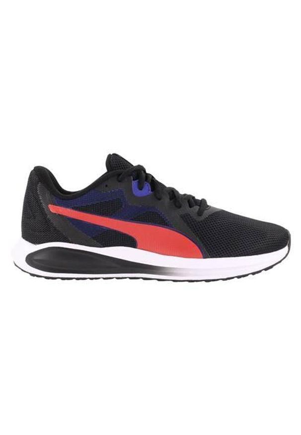 Buty do chodzenia dla dzieci Puma Twitch Runner Mutant. Kolor: czarny. Materiał: materiał, syntetyk. Szerokość cholewki: normalna. Sport: turystyka piesza