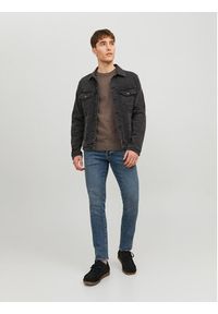Jack & Jones - Jack&Jones Sweter Albert 12236792 Brązowy Regular Fit. Kolor: brązowy. Materiał: bawełna #3