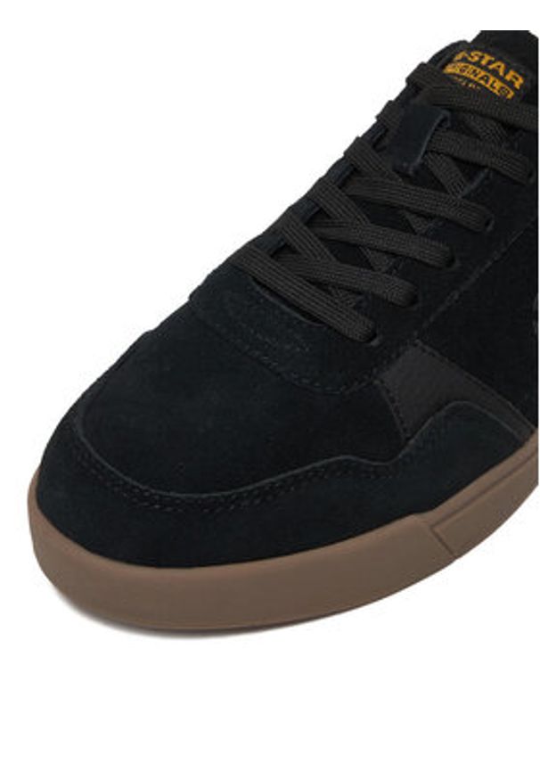 G-Star RAW - G-Star Raw Sneakersy EO-SANDER-02 Czarny. Kolor: czarny. Materiał: skóra, zamsz