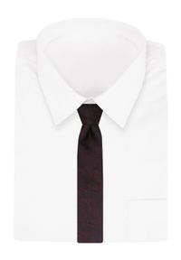 Chattier - Krawat Ciemnoczerwony, Męski, Klasyczny, Szeroki 8 cm, Elegancki -CHATTIER. Kolor: czerwony. Materiał: tkanina. Styl: klasyczny, elegancki #2