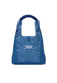 Tommy Jeans Torebka Tjw Summer Crochet Hobo AW0AW18778 Niebieski. Kolor: niebieski #5