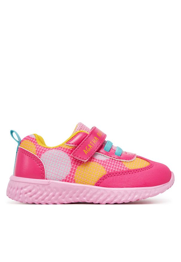 Sneakersy Agatha Ruiz de la Prada. Kolor: różowy