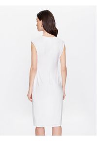 Lauren Ralph Lauren Sukienka koktajlowa 253898713001 Biały Slim Fit. Kolor: biały. Materiał: syntetyk. Styl: wizytowy #5