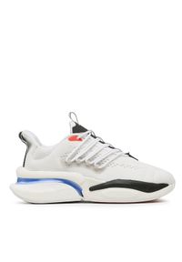Adidas - adidas Sneakersy Alphaboost V1 Sustainable BOOST HP2757 Biały. Kolor: biały. Materiał: materiał #1