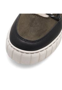 Mustang Sneakersy 1446-601 Khaki. Kolor: brązowy. Materiał: skóra #2