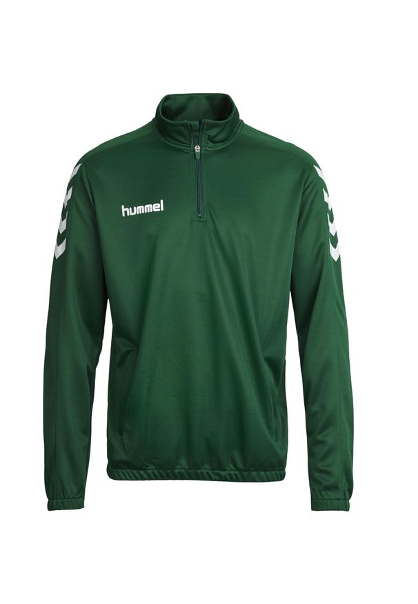 Bluza sportowa dla dorosłych Hummel Core 1/2 Zip Sweat. Kolor: biały, wielokolorowy, zielony