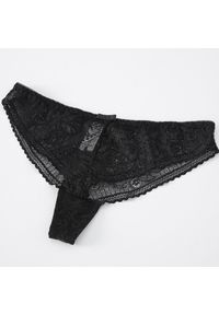 Intica - Komplet bieliźniany z usztywnianym biustonoszem i koronką Jolynn. Kolor: biały. Materiał: koronka. Wzór: koronka #6