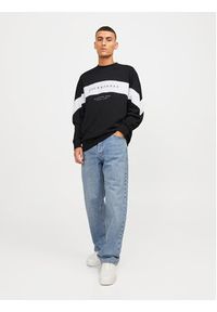 Jack & Jones Bluza Etimo 12249979 Czarny Loose Fit. Kolor: czarny. Materiał: bawełna #4