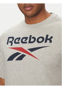 Reebok T-Shirt 100217137 Szary Regular Fit. Kolor: szary. Materiał: bawełna