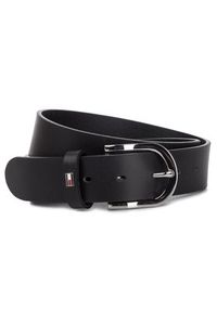 TOMMY HILFIGER - Tommy Hilfiger Pasek Damski New Danny Belt WW0WW11590 Czarny. Kolor: czarny. Materiał: skóra #6