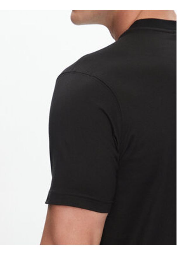 PAUL & SHARK - Paul&Shark T-Shirt C0P1092 Czarny Regular Fit. Kolor: czarny. Materiał: bawełna