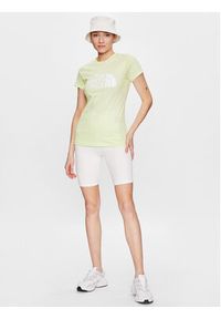 The North Face T-Shirt Easy NF0A4T1Q Zielony Regular Fit. Kolor: zielony. Materiał: bawełna #3