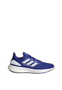 Adidas - Buty do biegania adidas Pureboost 22. Kolor: niebieski, wielokolorowy, zielony, biały. Materiał: materiał