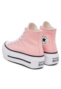 Converse Trampki Chuck Taylor All Star Lift Double Stack A15012C Różowy. Kolor: różowy. Materiał: materiał #4