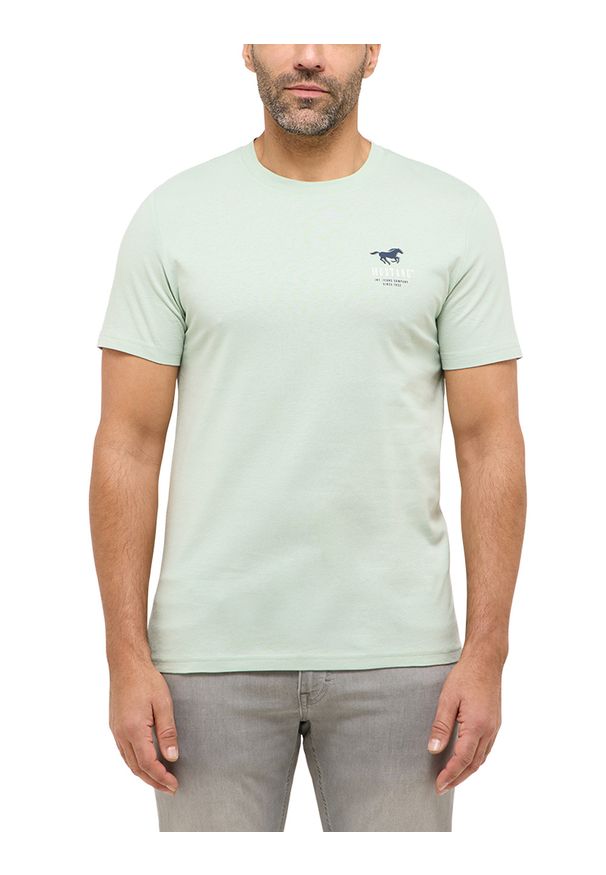 Męski T-Shirt Mustang Style Austin Frosty Green 1016494 6180