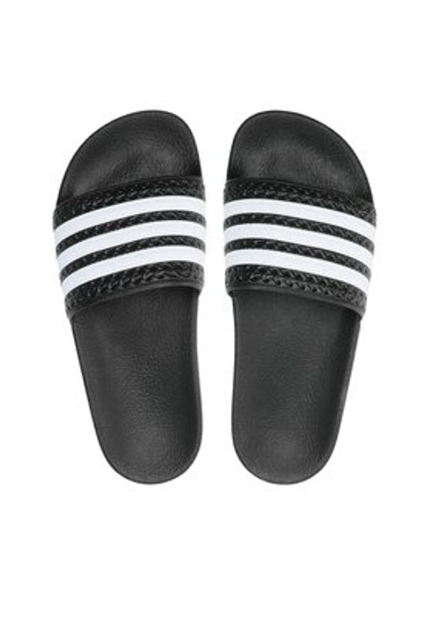 Adidas - adidas Klapki adilette 280647 Czarny. Kolor: czarny. Materiał: syntetyk