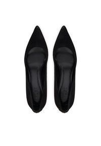 Hugo - HUGO Czółenka Devany 50557665 Czarny. Kolor: czarny. Materiał: skóra, zamsz #6