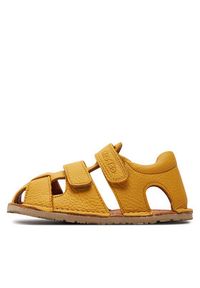 Froddo Sandały Barefoot Flexy Avi G3150263-5 S Żółty. Kolor: żółty. Materiał: skóra
