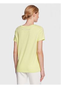 Guess T-Shirt Benita W3RI27 JA914 Żółty Regular Fit. Kolor: żółty. Materiał: bawełna #3