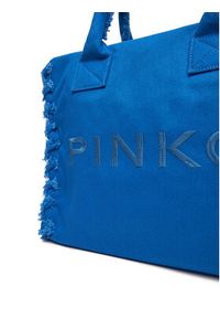 Pinko - PINKO Torebka Beach Shopping PE 25 PLTT 100782 A1WQ Niebieski. Kolor: niebieski