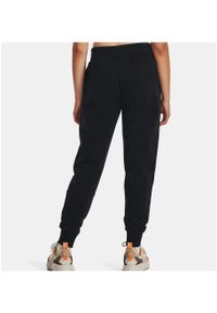Spodnie sportowe damskie Under Armour Ua Rival Fleece Jogger. Kolor: czarny, biały, wielokolorowy. Materiał: polar. Długość: długie