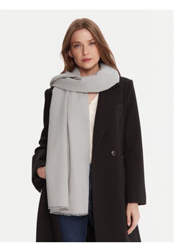 Marella Szal Essen 6546023602 Szary. Kolor: szary. Materiał: materiał