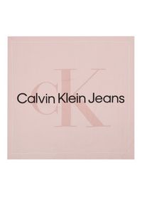 Calvin Klein Chusta Monologo K60K611981 Różowy. Kolor: różowy. Materiał: bawełna