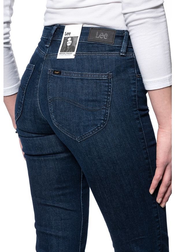 Lee - SPODNIE DAMSKIE LEE MARION STRAIGHT DARK TRUXEL L301MEHP 112105855