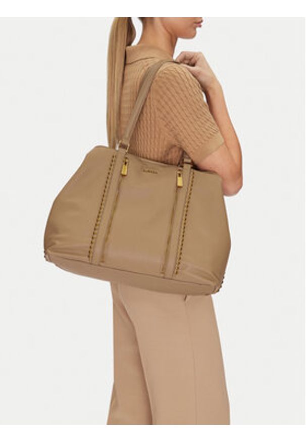 Badura Torebka Wen-30 Brązowy. Kolor: brązowy. Materiał: skórzane