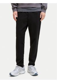 Jack & Jones - Jack&Jones Spodnie materiałowe Ace Neo 12282533 Czarny Tapered Fit. Kolor: czarny. Materiał: bawełna