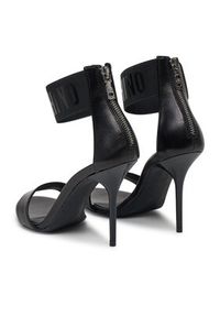 Love Moschino - LOVE MOSCHINO Sandały JA16109G0MIE000A Czarny. Kolor: czarny. Materiał: skóra #3