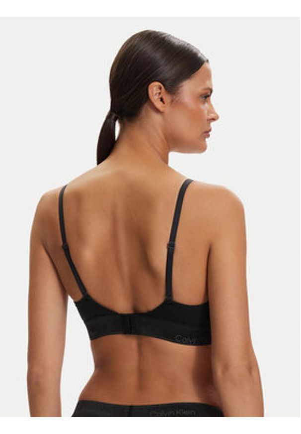 Calvin Klein Underwear Biustonosz braletka LV00QF8825 Czarny. Kolor: czarny. Materiał: bawełna