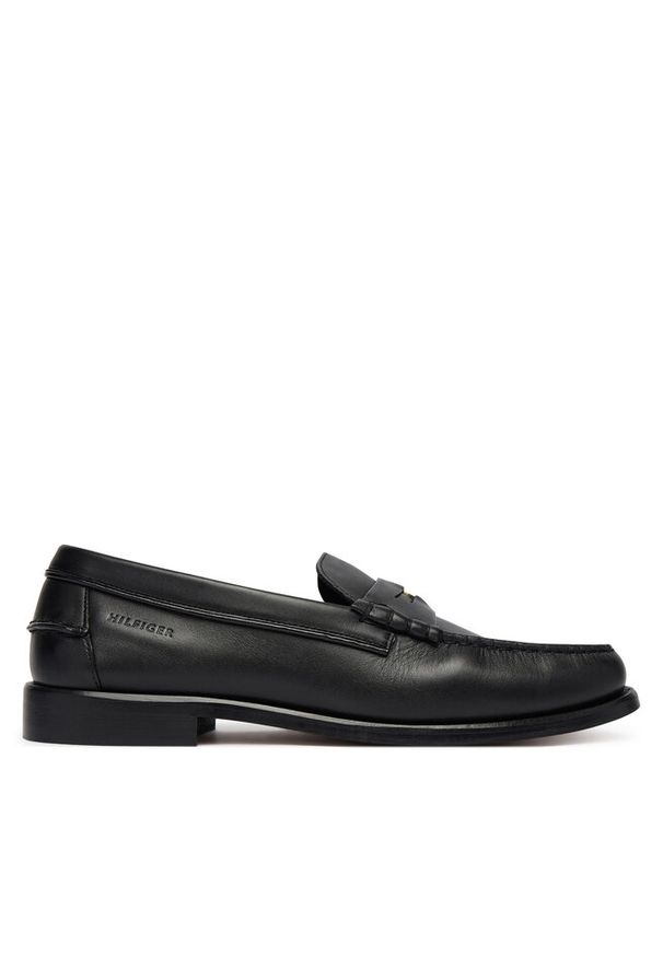 TOMMY HILFIGER - Mokasyny Tommy Hilfiger. Kolor: czarny