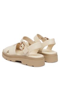 Clarks Sandały Orinoco3 Cross 26186092 Écru. Kolor: kremowy. Materiał: skóra #5