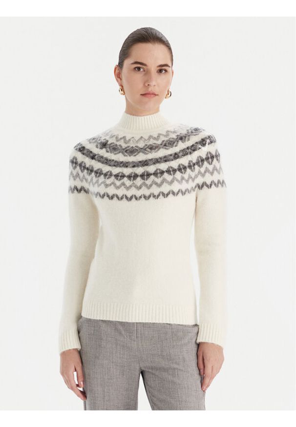 Marciano Guess Sweter 5BGR13 5786Z Écru Regular Fit. Materiał: syntetyk