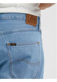 Lee Szorty jeansowe 5 Pocket L73MHVB71 112331760 Niebieski Regular Fit. Kolor: niebieski. Materiał: jeans, bawełna