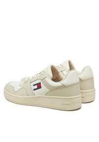 Tommy Jeans Sneakersy Tjm Retro Basket Ess EM0EM01395 Écru. Materiał: skóra