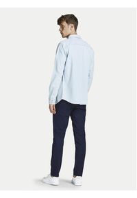 Jack & Jones Chinosy Marco 12174309 Granatowy Slim Fit. Kolor: niebieski. Materiał: bawełna #5