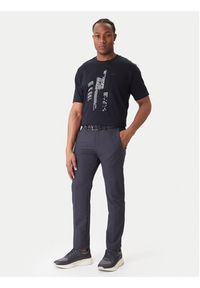 BOSS T-Shirt GRX Zone 50552184 Granatowy Relaxed Fit. Kolor: niebieski. Materiał: bawełna #2